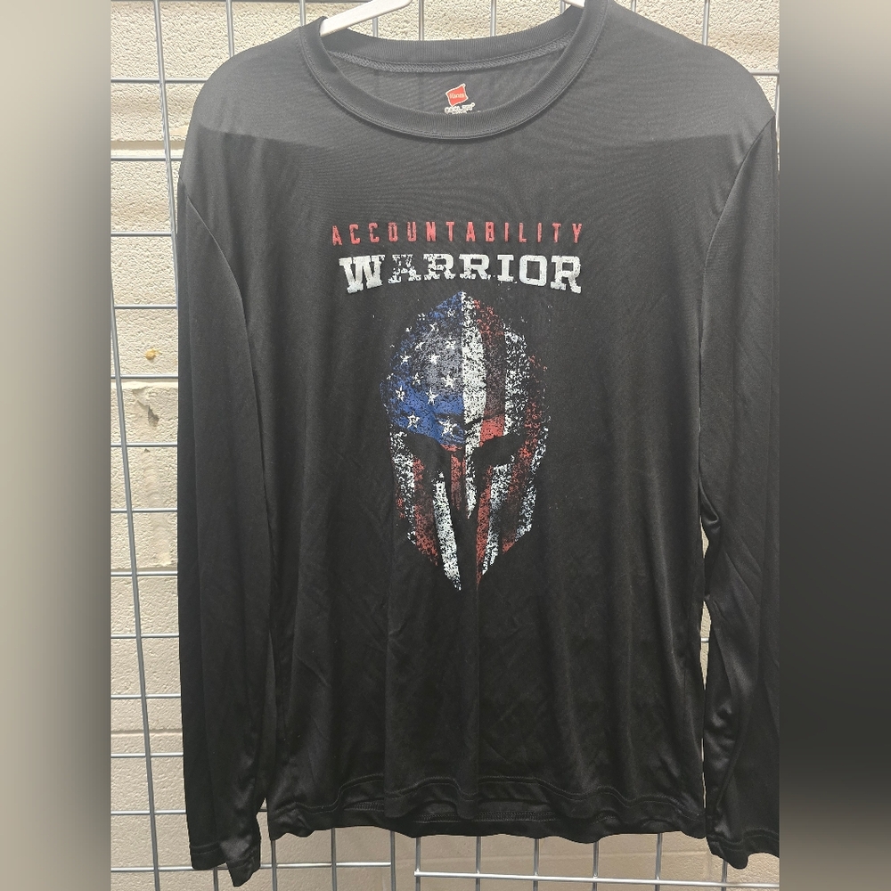 Black Warrior Graphic Men's Shirt
